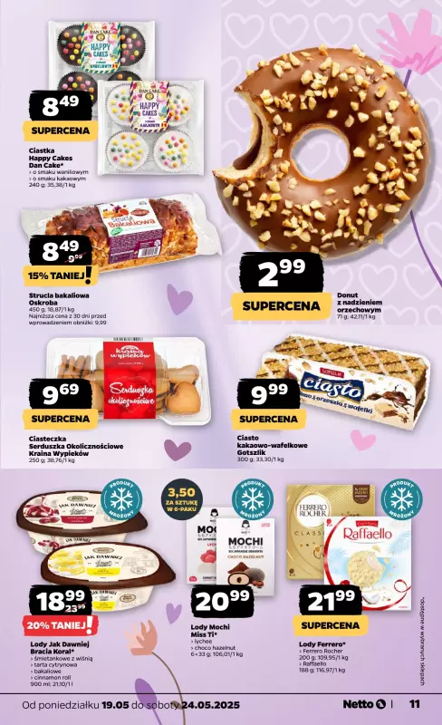 Netto - gazetka promocyjna Gazetka Spożywcza od poniedziałku 19.05 do soboty 24.05 - strona 11