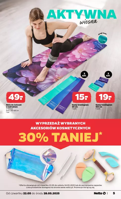 Netto - gazetka promocyjna Gazetka Non Food od czwartku 22.05 do środy 28.05 - strona 5