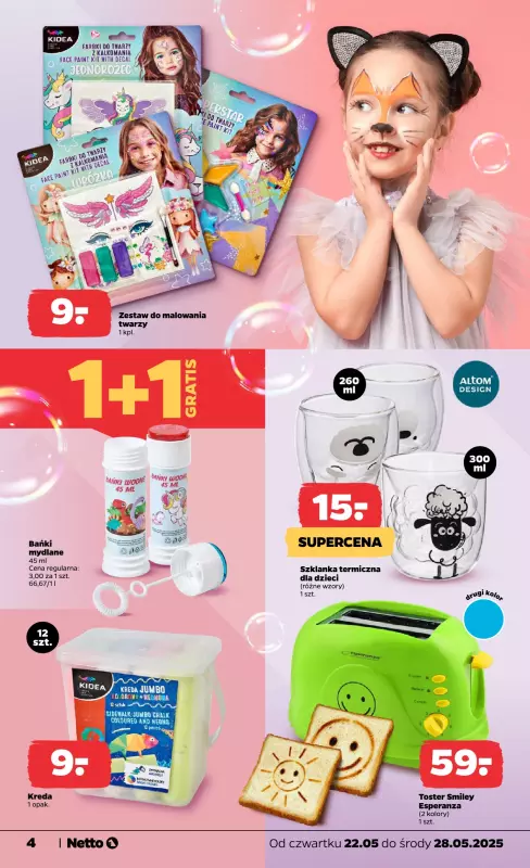 Netto - gazetka promocyjna Gazetka Non Food od czwartku 22.05 do środy 28.05 - strona 4