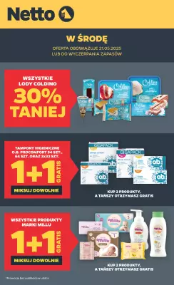 Netto - gazetka promocyjna TYLKO DZIŚ od środy 21.05 do środy 21.05
