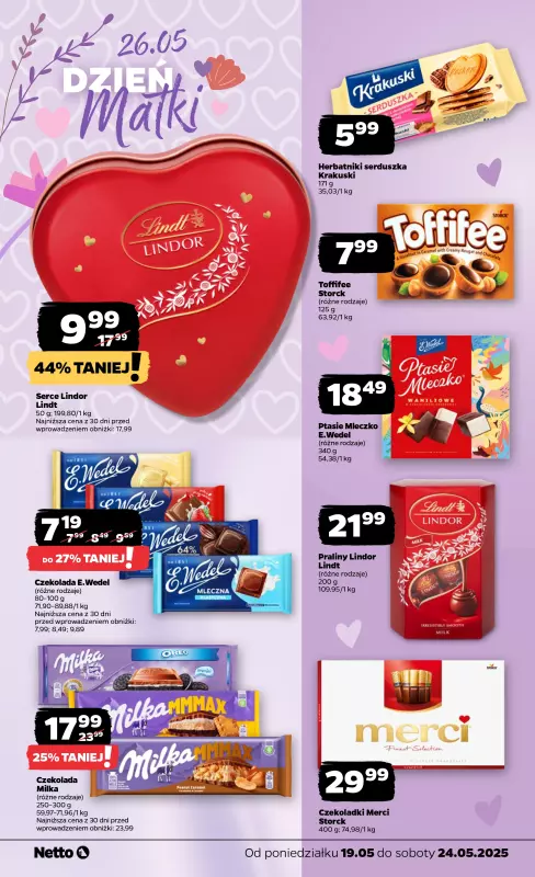 Netto - gazetka promocyjna Świętuj Dzień Matki z Netto   - strona 3