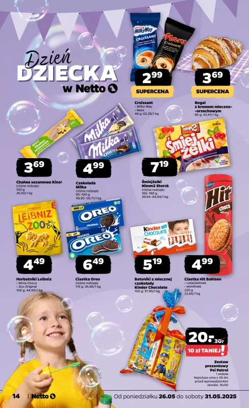 Netto - gazetka promocyjna Gazetka Spożywcza od poniedziałku 26.05 do soboty 31.05 - strona 14