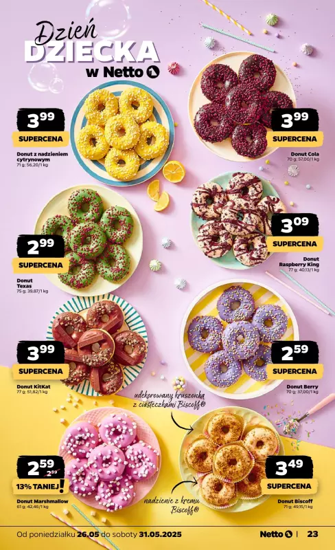 Netto - gazetka promocyjna Gazetka Spożywcza od poniedziałku 26.05 do soboty 31.05 - strona 23