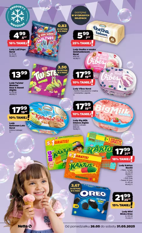 Netto - gazetka promocyjna Dzień Dziecka w Netto! od poniedziałku 26.05 do soboty 31.05 - strona 3