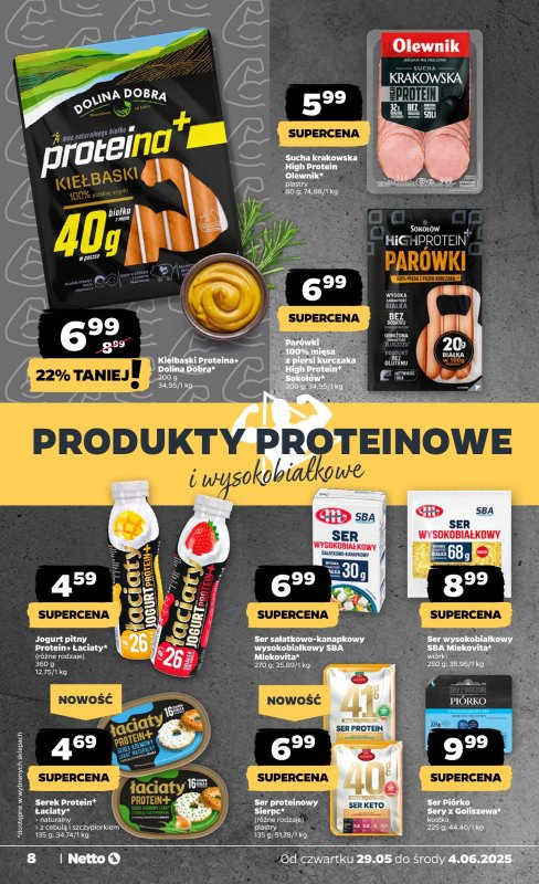 Netto - gazetka promocyjna Gazetka Spożywcza od czwartku 29.05 do środy 04.06 - strona 8