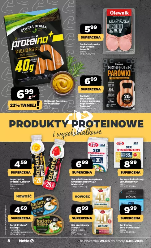 Netto - gazetka promocyjna Gazetka Spożywcza od czwartku 29.05 do środy 04.06 - strona 8