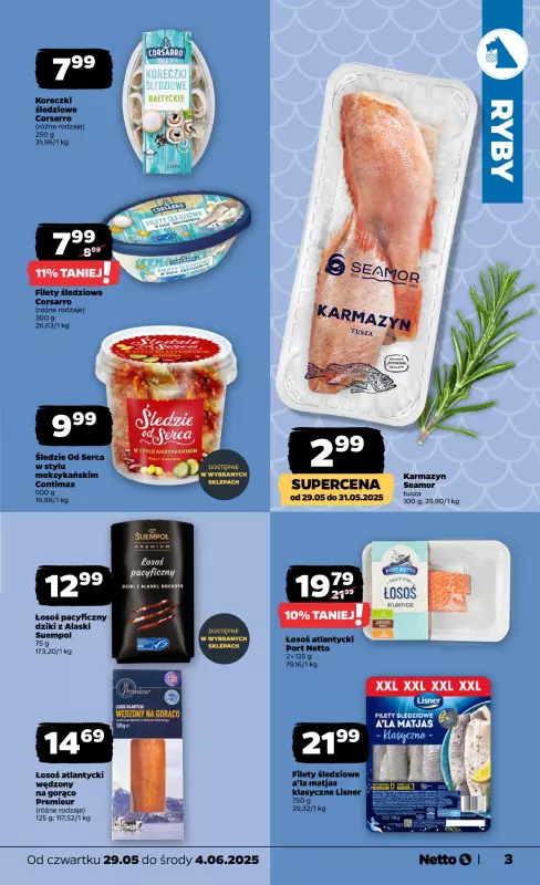 Netto - gazetka promocyjna Gazetka Spożywcza   - strona 3