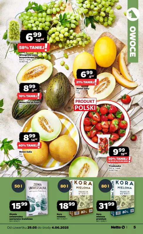 Netto - gazetka promocyjna Gazetka Spożywcza od czwartku 29.05 do środy 04.06 - strona 5