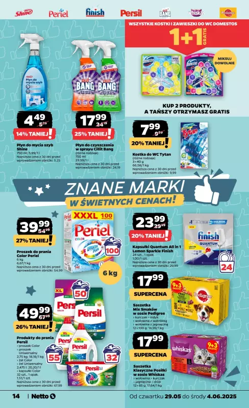 Netto - gazetka promocyjna Gazetka Spożywcza od czwartku 29.05 do środy 04.06 - strona 14