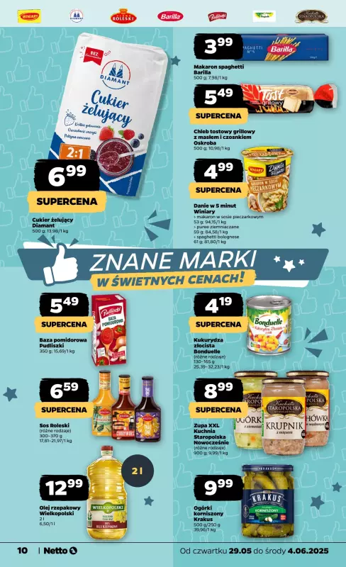 Netto - gazetka promocyjna Gazetka Spożywcza od czwartku 29.05 do środy 04.06 - strona 10