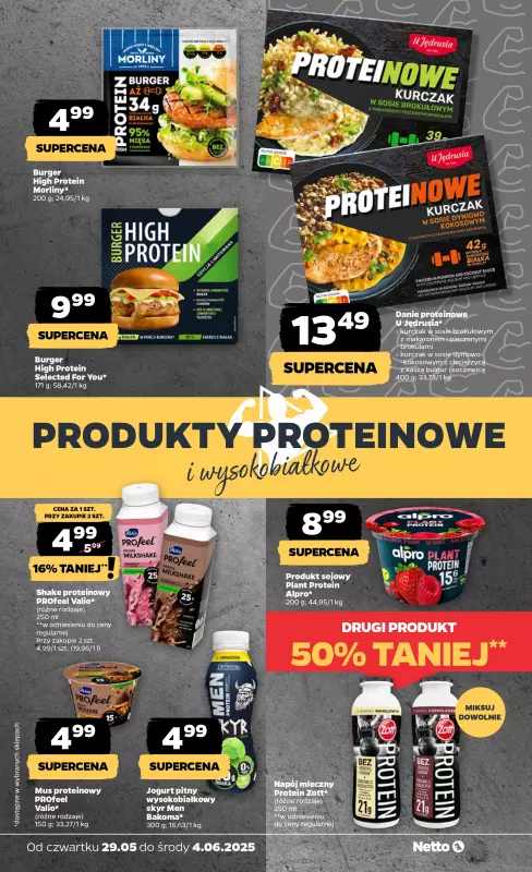 Netto - gazetka promocyjna Produkty proteinowe w Netto!   - strona 2