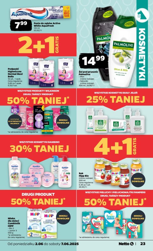 Netto - gazetka promocyjna Gazetka Spożywcza od poniedziałku 02.06 do soboty 07.06 - strona 23