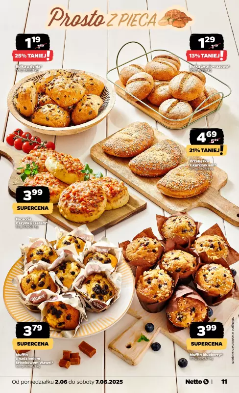 Netto - gazetka promocyjna Gazetka Spożywcza od poniedziałku 02.06 do soboty 07.06 - strona 11