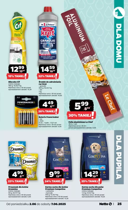 Netto - gazetka promocyjna Gazetka Spożywcza od poniedziałku 02.06 do soboty 07.06 - strona 25