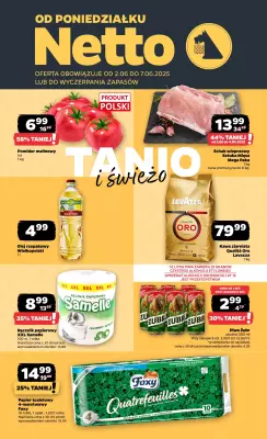 Netto - gazetka promocyjna Gazetka Spożywcza od poniedziałku 02.06 do soboty 07.06