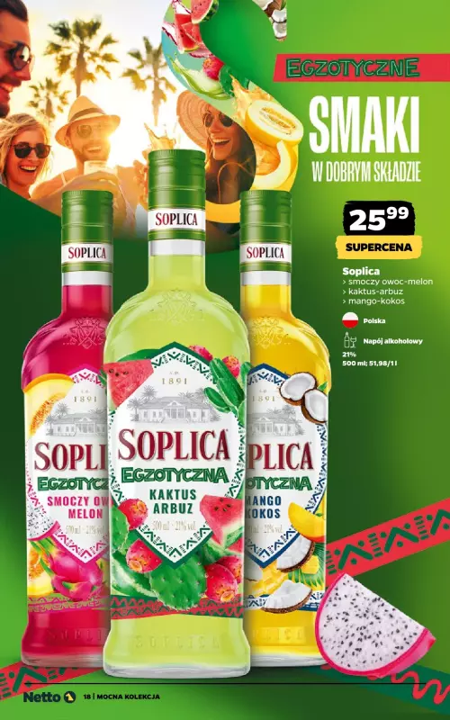 Netto - gazetka promocyjna Mocna Kolekcja od niedzieli 01.06 do poniedziałku 30.06 - strona 18