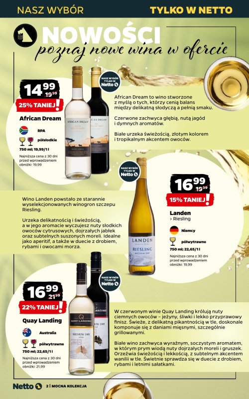 Netto - gazetka promocyjna Mocna Kolekcja od niedzieli 01.06 do poniedziałku 30.06 - strona 2