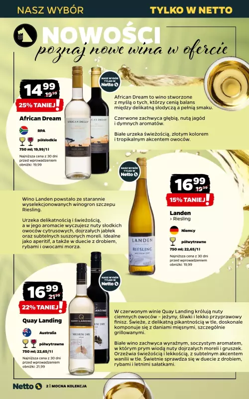 Netto - gazetka promocyjna Mocna Kolekcja od niedzieli 01.06 do poniedziałku 30.06 - strona 2
