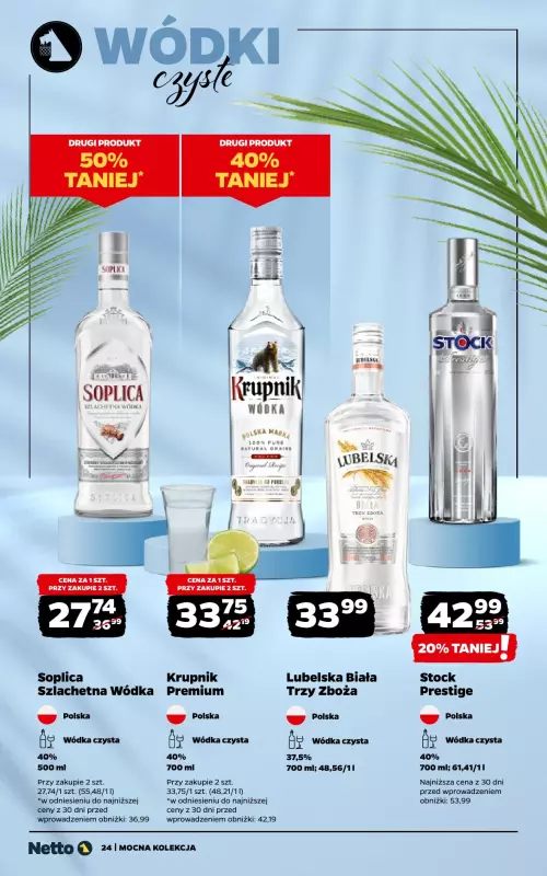 Netto - gazetka promocyjna Mocna Kolekcja od niedzieli 01.06 do poniedziałku 30.06 - strona 24