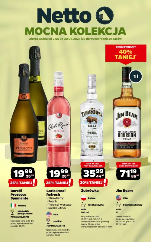Netto - gazetka promocyjna Mocna Kolekcja od niedzieli 01.06 do poniedziałku 30.06