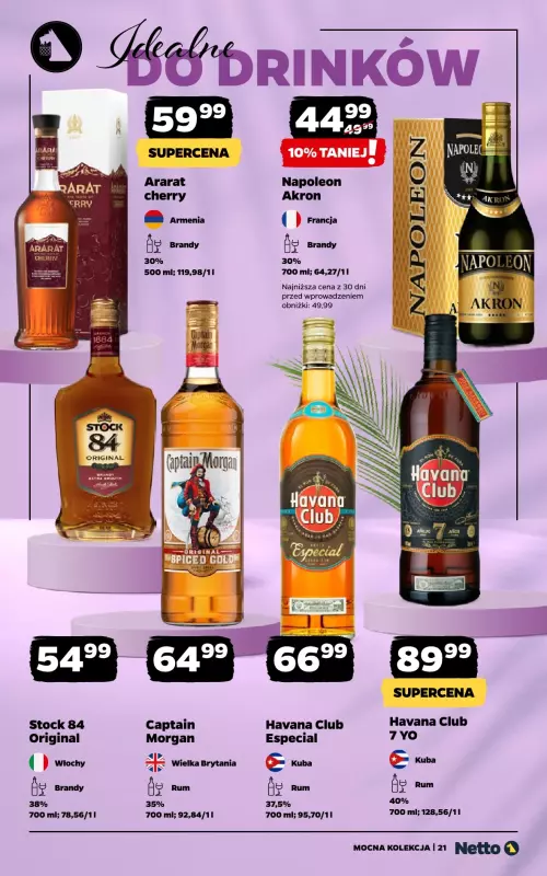 Netto - gazetka promocyjna Mocna Kolekcja od niedzieli 01.06 do poniedziałku 30.06 - strona 21