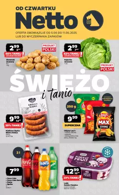 Netto - gazetka promocyjna Gazetka Spożywcza od czwartku 05.06 do środy 11.06