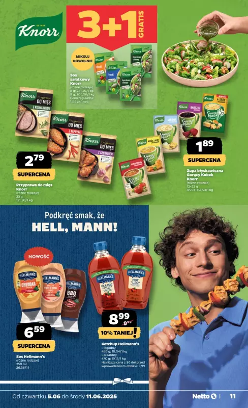 Netto - gazetka promocyjna Gazetka Spożywcza od czwartku 05.06 do środy 11.06 - strona 11