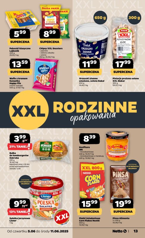 Netto - gazetka promocyjna Gazetka Spożywcza od czwartku 05.06 do środy 11.06 - strona 13