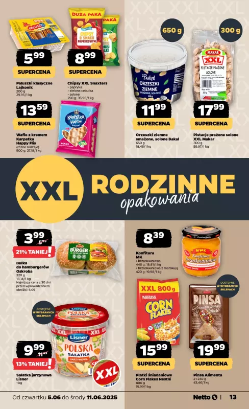 Netto - gazetka promocyjna Gazetka Spożywcza od czwartku 05.06 do środy 11.06 - strona 13