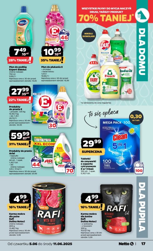 Netto - gazetka promocyjna Gazetka Spożywcza od czwartku 05.06 do środy 11.06 - strona 17