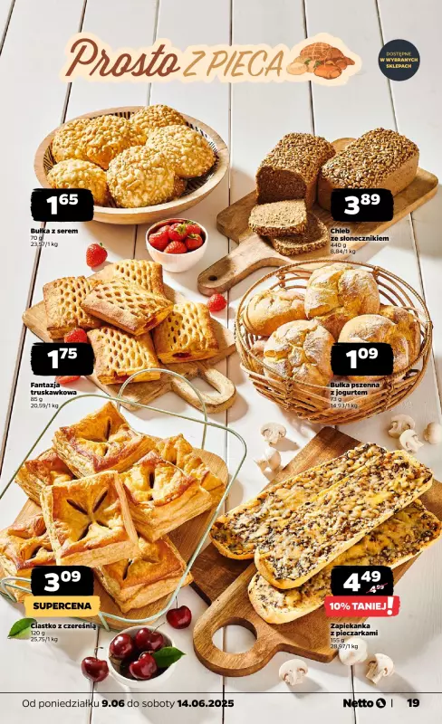 Netto - gazetka promocyjna Gazetka Spożywcza od poniedziałku 09.06 do soboty 14.06 - strona 19