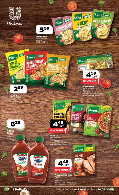 Netto - gazetka promocyjna Gazetka Spożywcza od poniedziałku 09.06 do soboty 14.06 - strona 18
