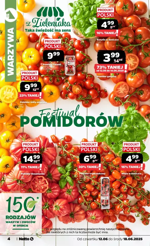 Netto - gazetka promocyjna Gazetka Spożywcza od czwartku 12.06 do środy 18.06 - strona 4