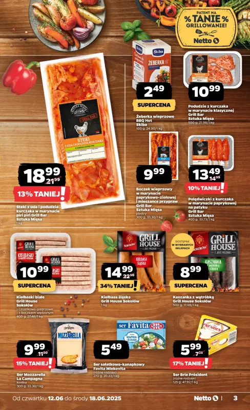 Netto - gazetka promocyjna Gazetka Spożywcza   - strona 3