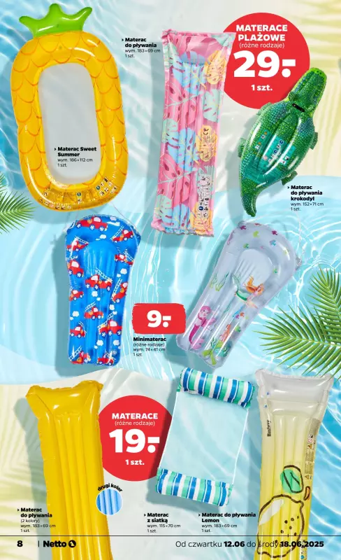 Netto - gazetka promocyjna Gazetka Non Food od czwartku 12.06 do środy 18.06 - strona 8