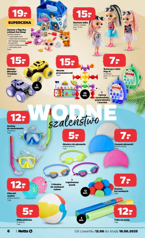Netto - gazetka promocyjna Gazetka Non Food od czwartku 12.06 do środy 18.06 - strona 6