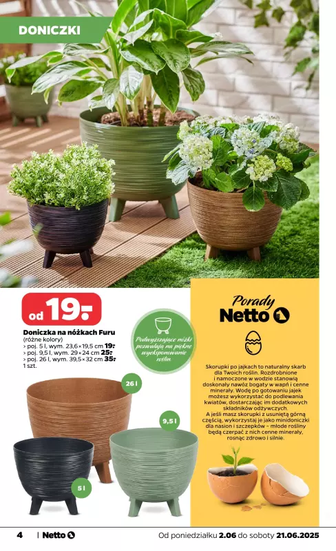 Netto - gazetka promocyjna Katalog Ogród od poniedziałku 31.03 do soboty 21.06 - strona 4