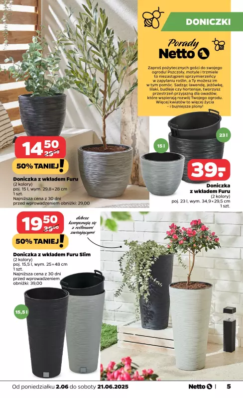 Netto - gazetka promocyjna Katalog Ogród od poniedziałku 31.03 do soboty 21.06 - strona 5