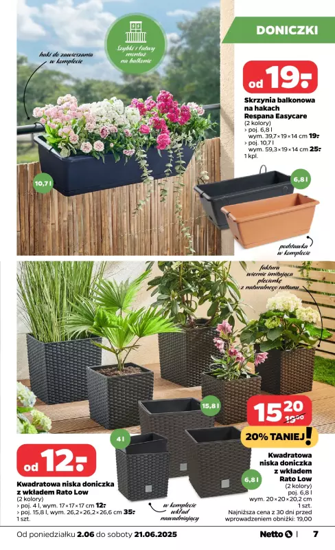 Netto - gazetka promocyjna Katalog Ogród od poniedziałku 31.03 do soboty 21.06 - strona 7
