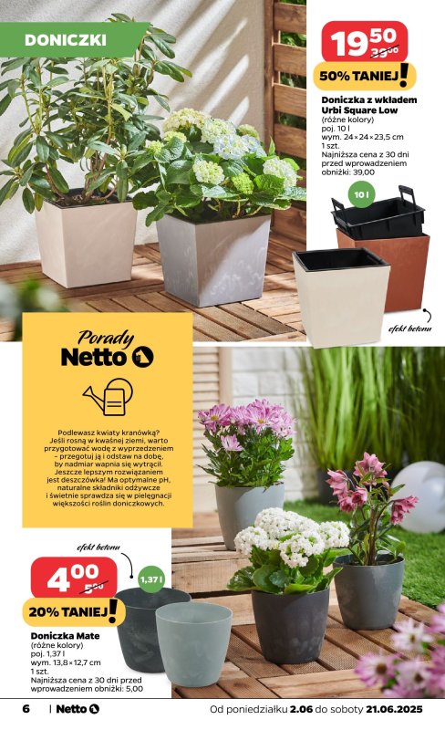 Netto - gazetka promocyjna Katalog Ogród od poniedziałku 31.03 do soboty 21.06 - strona 6
