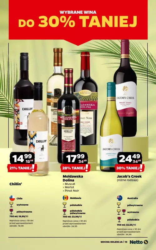 Netto - gazetka promocyjna Mocna Kolekcja od niedzieli 01.06 do poniedziałku 30.06 - strona 15
