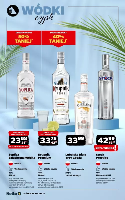 Netto - gazetka promocyjna Mocna Kolekcja od niedzieli 01.06 do poniedziałku 30.06 - strona 24