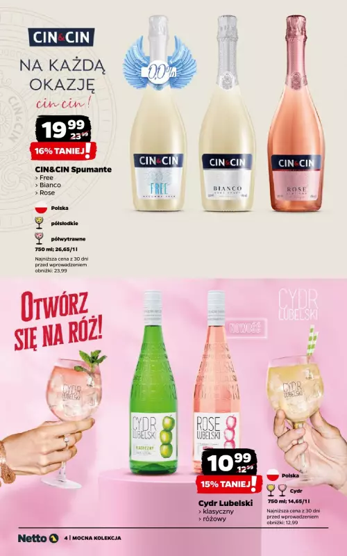 Netto - gazetka promocyjna Mocna Kolekcja od niedzieli 01.06 do poniedziałku 30.06 - strona 4