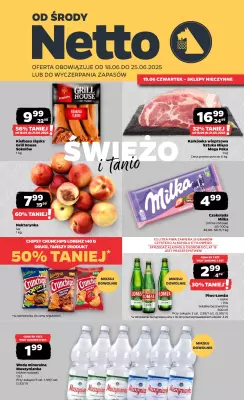 Netto - gazetka promocyjna Gazetka Spożywcza od środy 18.06 do środy 25.06