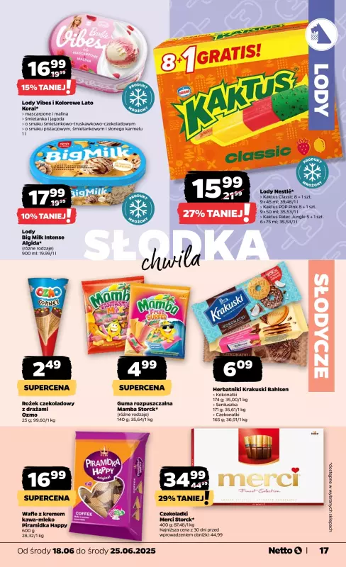 Netto - gazetka promocyjna Gazetka Spożywcza od środy 18.06 do środy 25.06 - strona 17