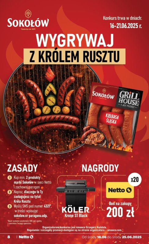Netto - gazetka promocyjna Gazetka Spożywcza od środy 18.06 do środy 25.06 - strona 8