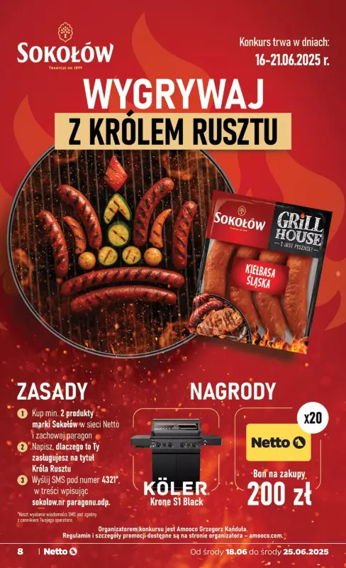 Netto - gazetka promocyjna Gazetka Spożywcza od środy 18.06 do środy 25.06 - strona 8