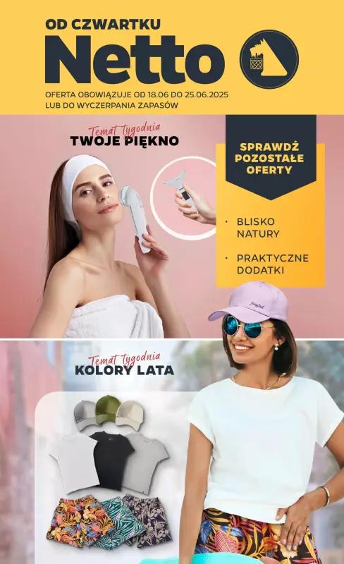 Netto - gazetka promocyjna Gazetka Non Food od środy 18.06 do środy 25.06