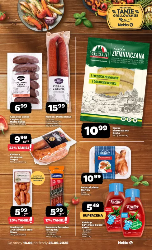 Netto - gazetka promocyjna Tanie grillowanie z Netto! od czwartku 19.06 do niedzieli 22.06 - strona 2