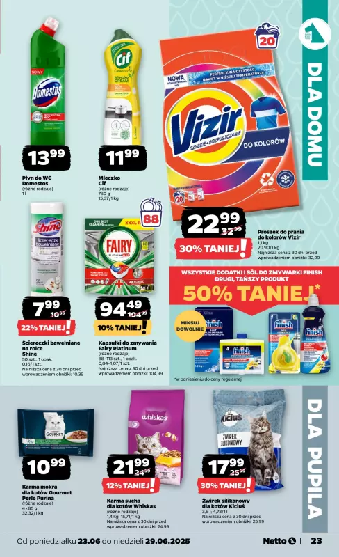 Netto - gazetka promocyjna Gazetka Spożywcza od poniedziałku 23.06 do niedzieli 29.06 - strona 23